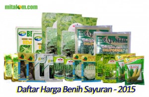 Daftar Harga Benih Sayuran