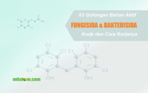 Daftar Golongan Bahan Aktif Fungisida dan Bakterisida